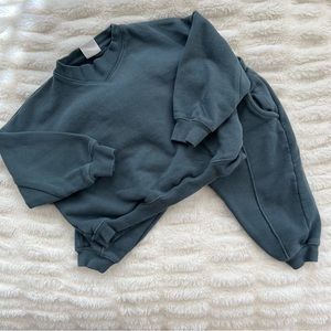 ZARA Blue Plush Set (size 2-3)